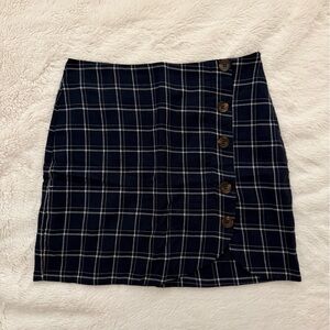 Plaid Mini Skirt
